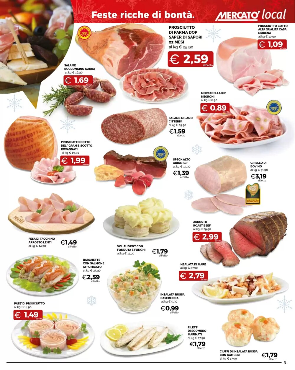 Volantino promozionale Mercatò  valide dal 09/12/2025 - Pagina 3.