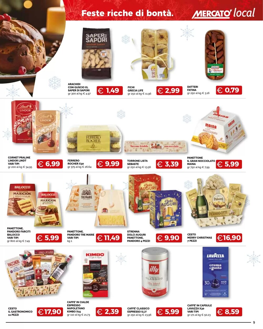 Volantino promozionale Mercatò  valide dal 09/12/2025 - Pagina 9.