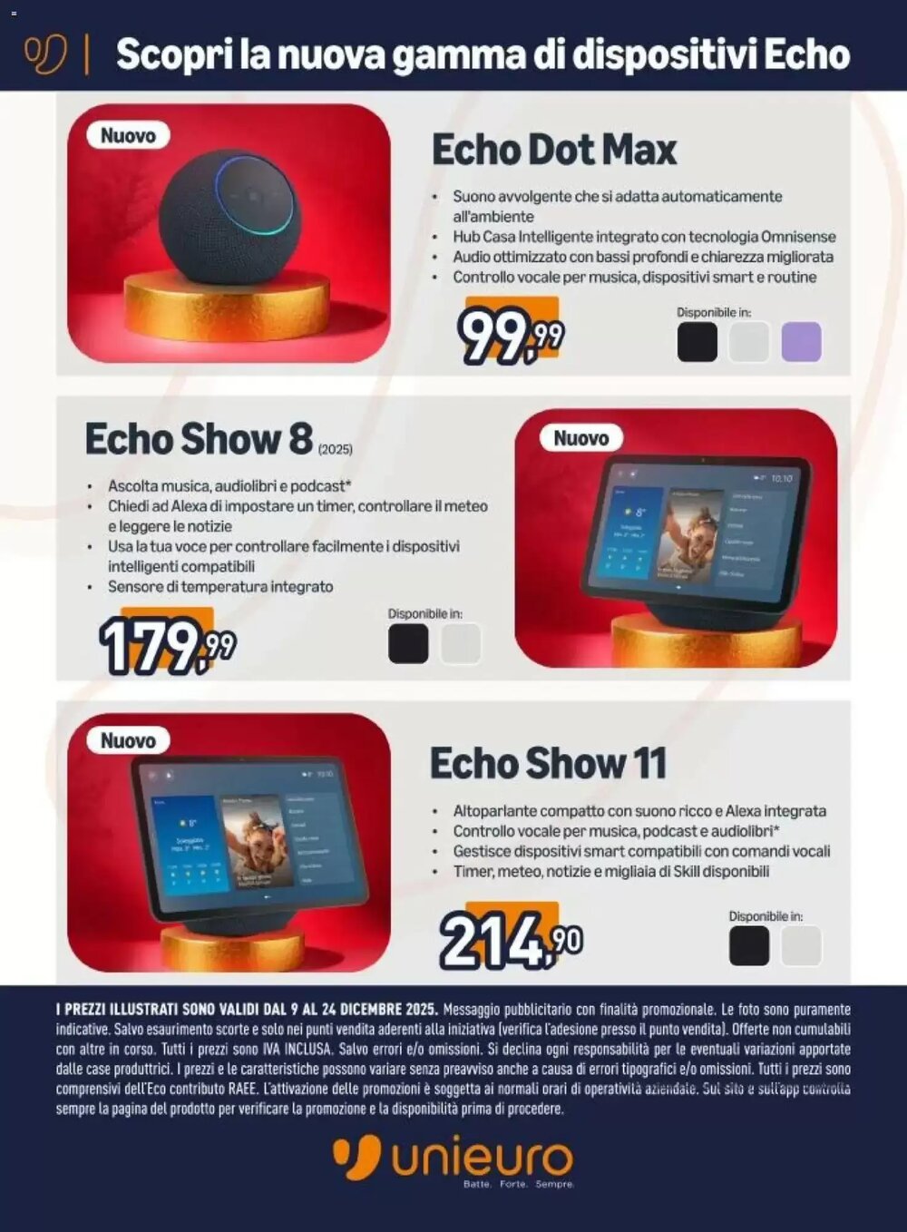 Volantino promozionale Unieuro  valide dal 09/12/2025 - Pagina 4.