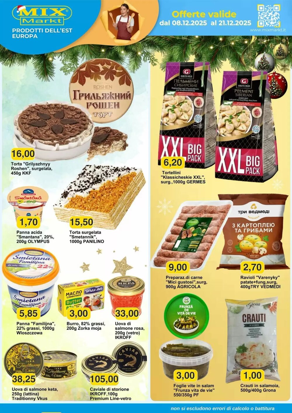 Volantino promozionale Mix Markt  valide dal 09/12/2025 - Pagina 1.