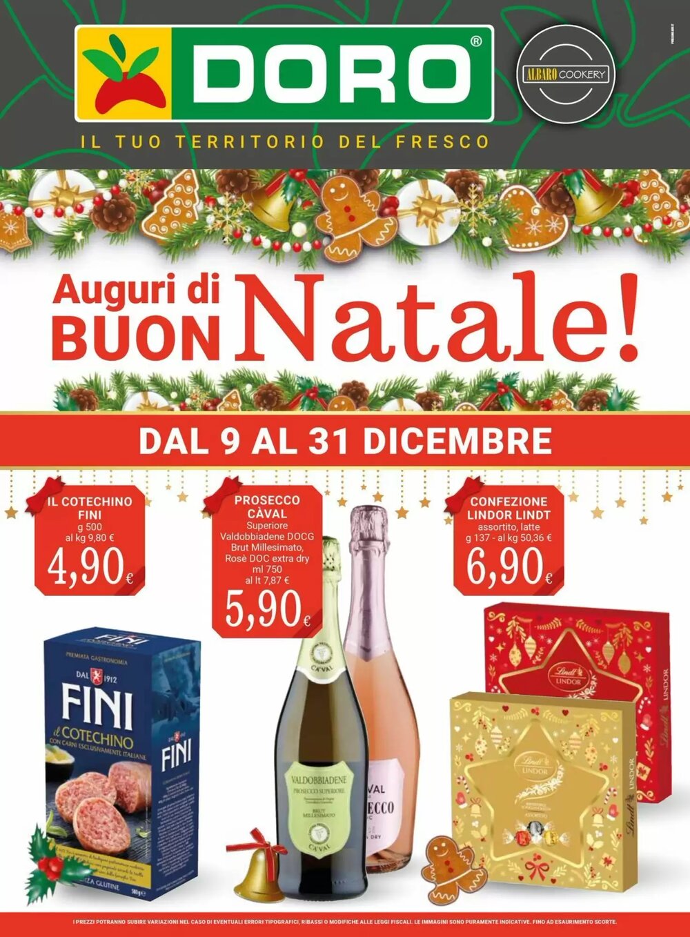 Volantino promozionale Doro Daily  valide dal 09/12/2025 - Pagina 1.