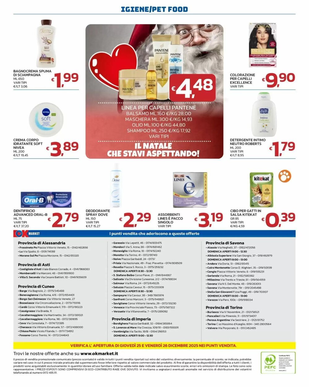 Volantino promozionale Ok Market  valide dal 09/12/2025 - Pagina 12.