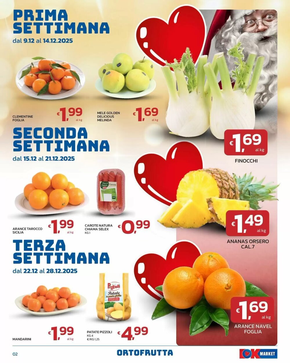 Volantino promozionale Ok Market  valide dal 09/12/2025 - Pagina 2.