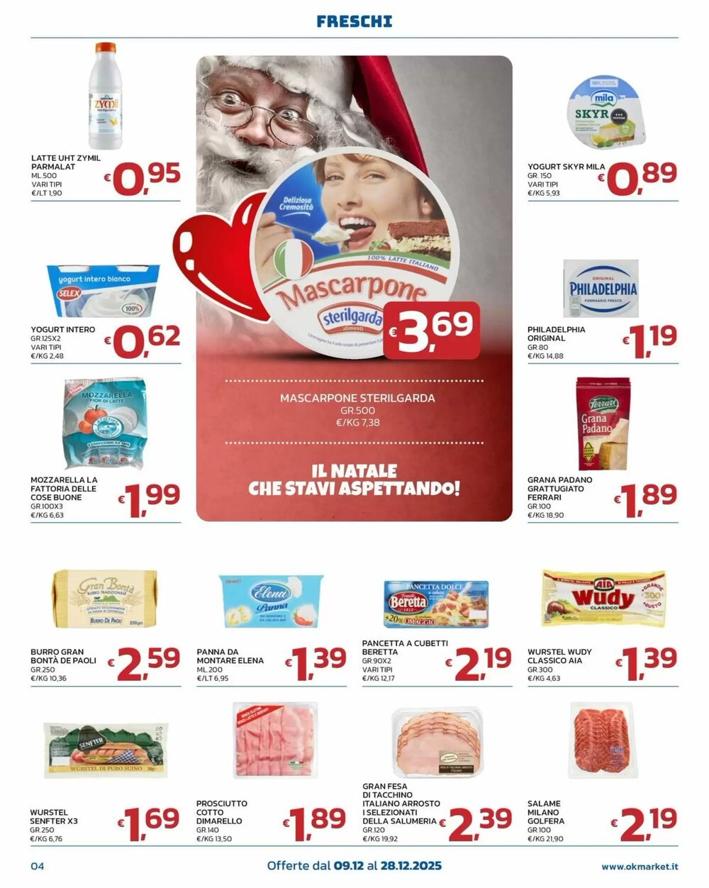 Volantino promozionale Ok Market  valide dal 09/12/2025 - Pagina 4.