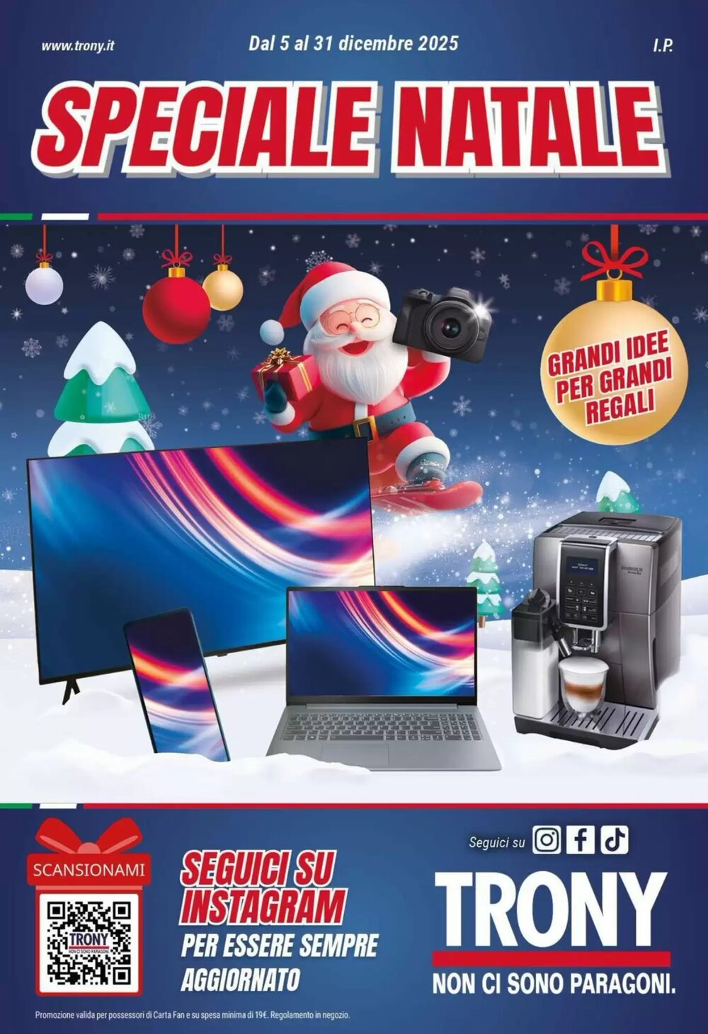 Volantino promozionale Trony  valide dal 09/12/2025 - Pagina 1.