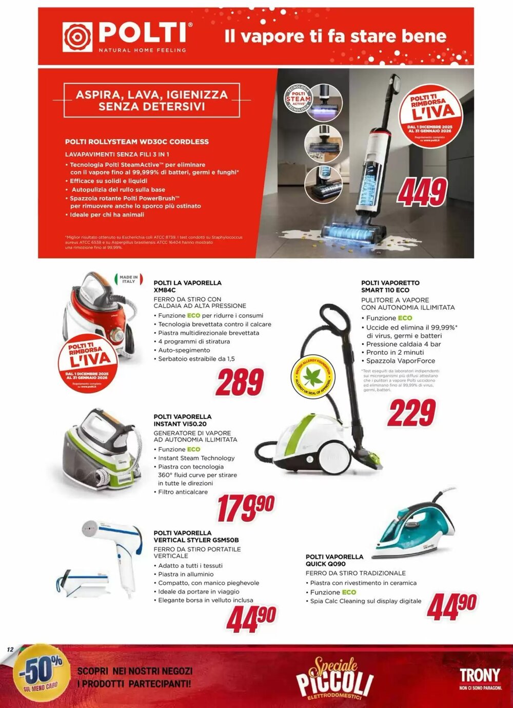 Volantino promozionale Trony  valide dal 09/12/2025 - Pagina 12.