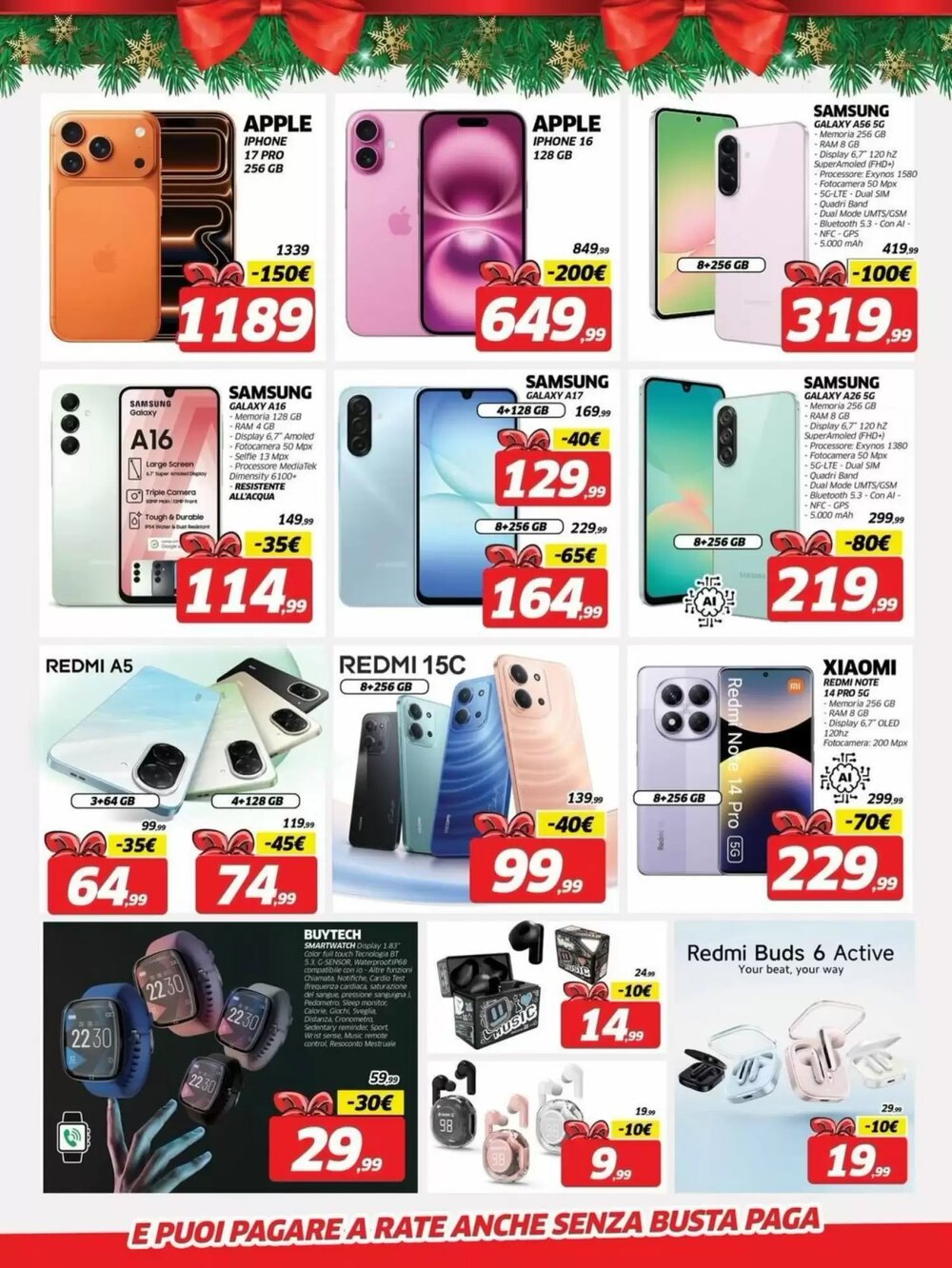 Volantino promozionale Telitaly  valide dal 09/12/2025 - Pagina 6.