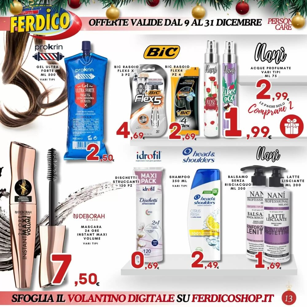 Volantino promozionale Ferdico  valide dal 09/12/2025 - Pagina 13.