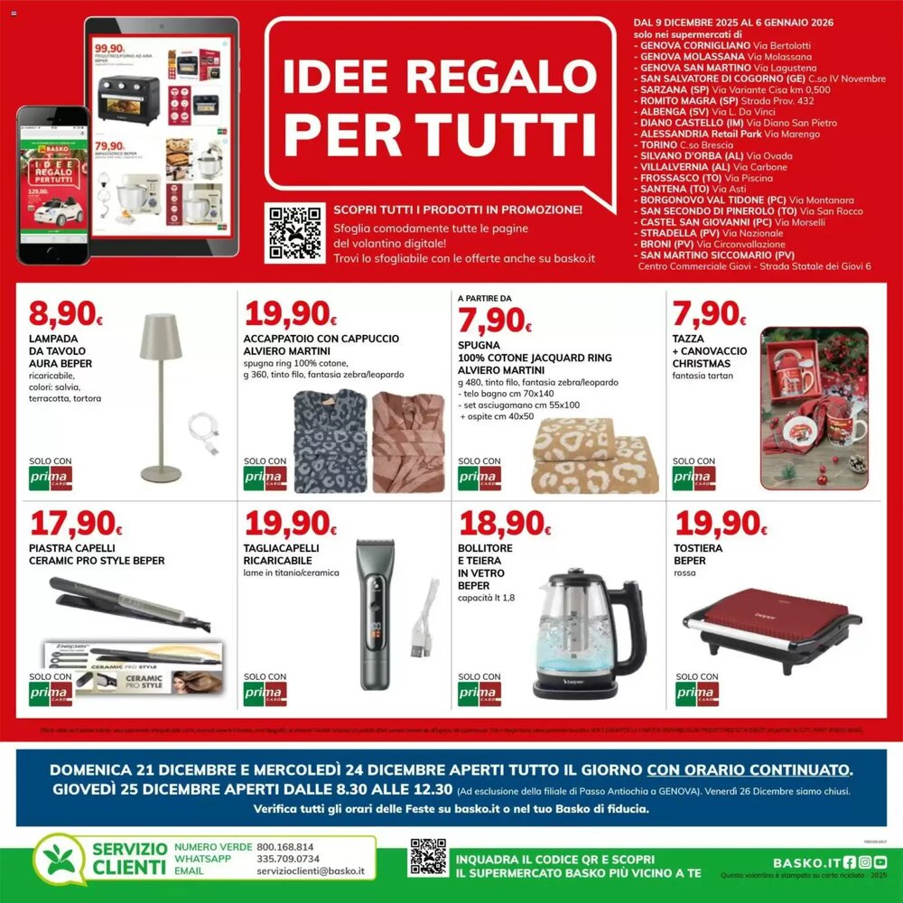 Volantino promozionale Basko  valide dal 09/12/2025 - Pagina 34.