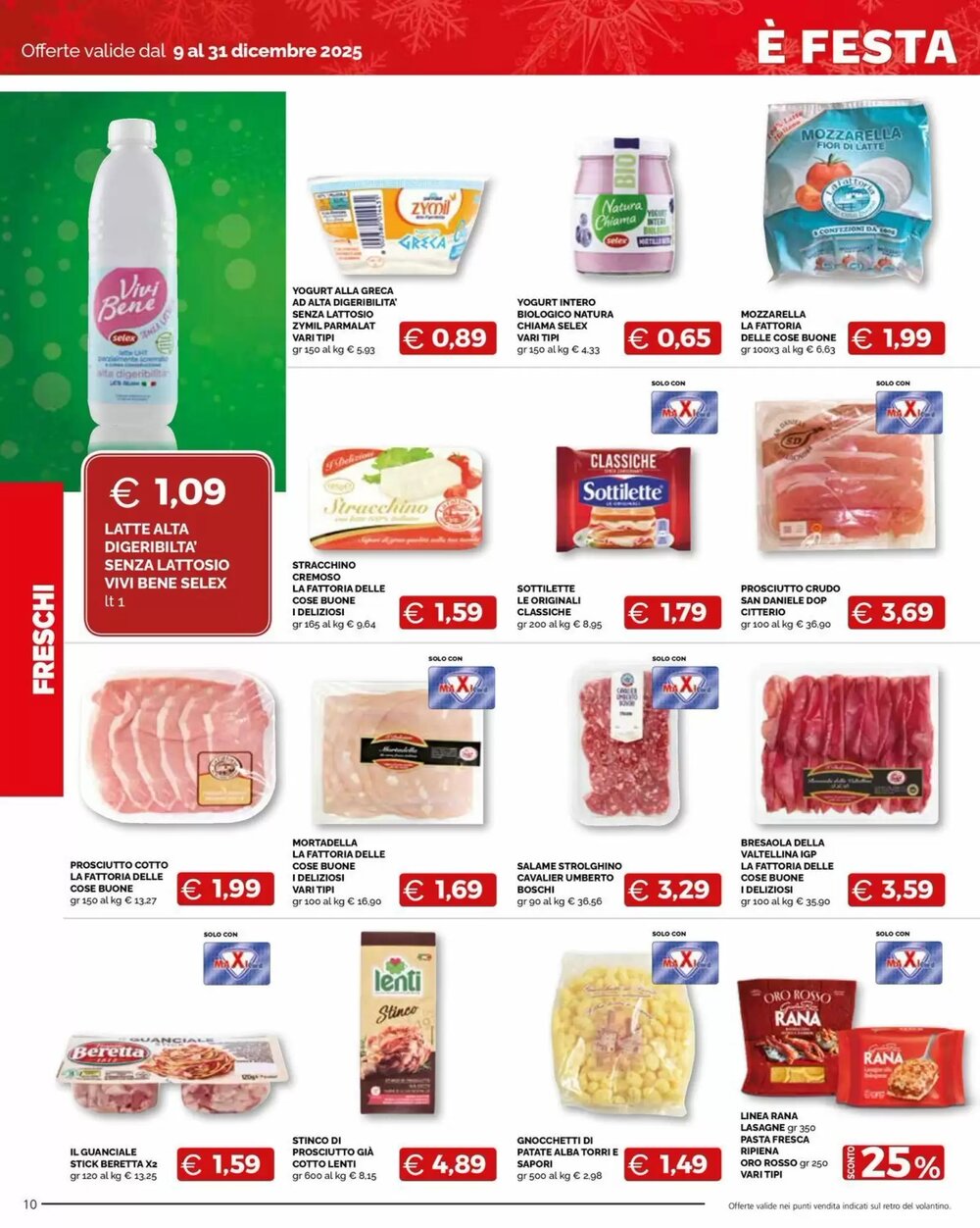 Volantino promozionale Maxisconto  valide dal 09/12/2025 - Pagina 10.