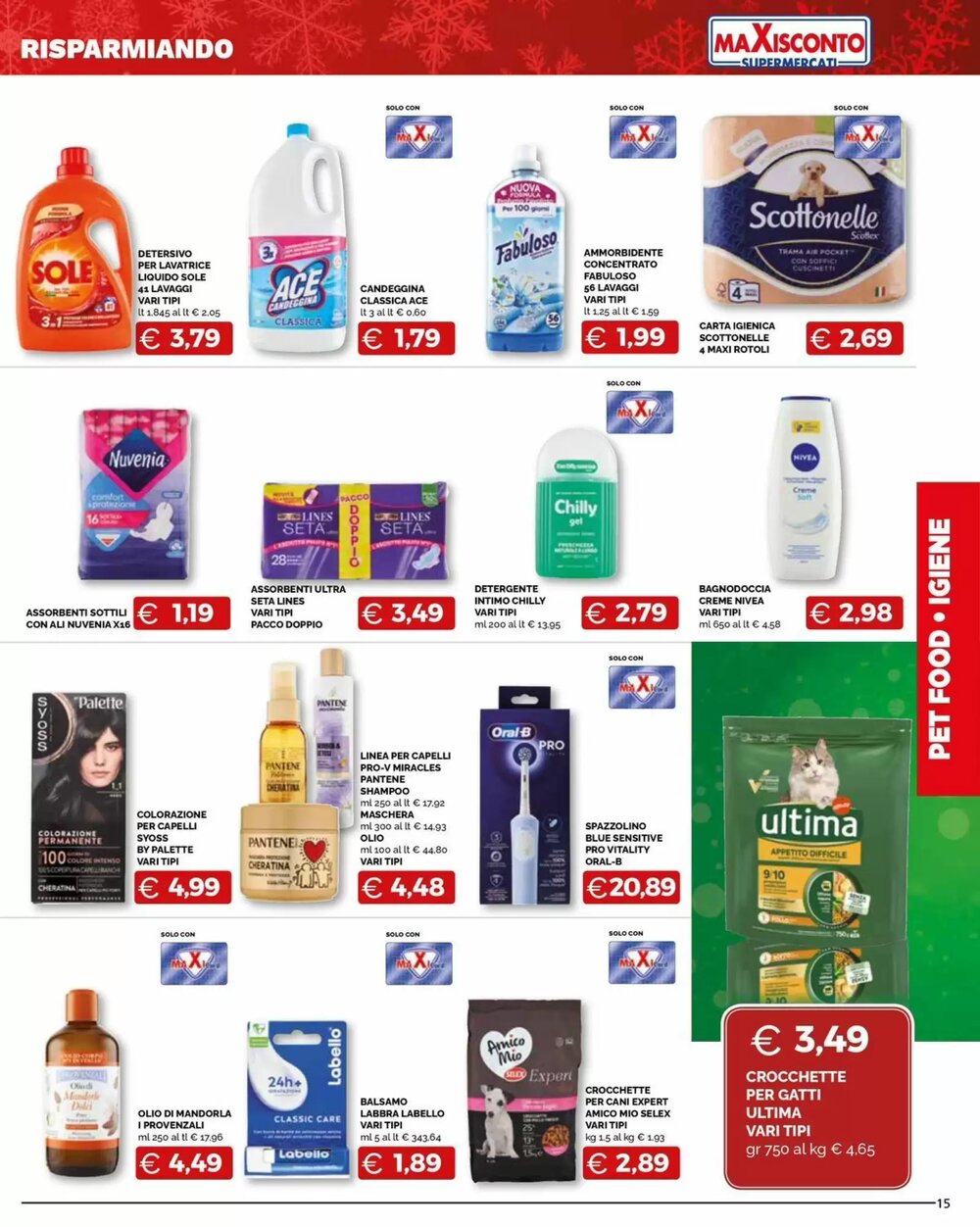 Volantino promozionale Maxisconto  valide dal 09/12/2025 - Pagina 15.