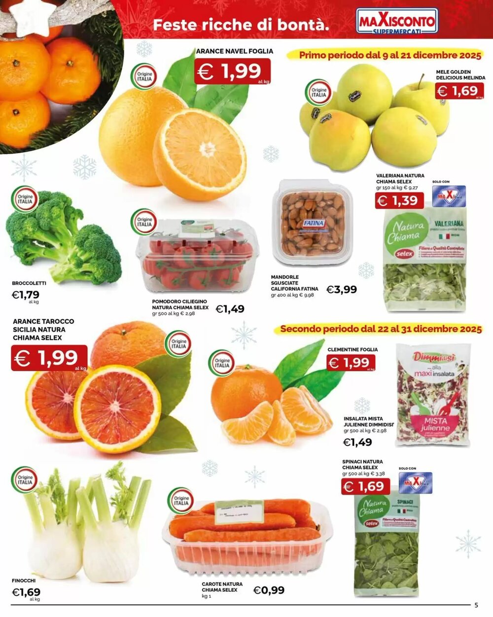 Volantino promozionale Maxisconto  valide dal 09/12/2025 - Pagina 5.