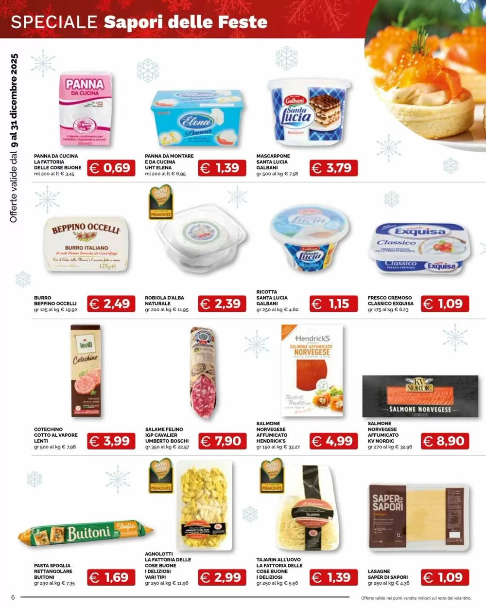 Volantino promozionale Maxisconto  valide dal 09/12/2025 - Pagina 6.