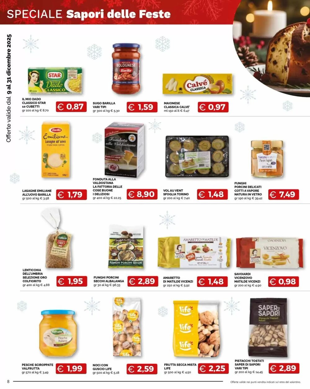 Volantino promozionale Maxisconto  valide dal 09/12/2025 - Pagina 8.