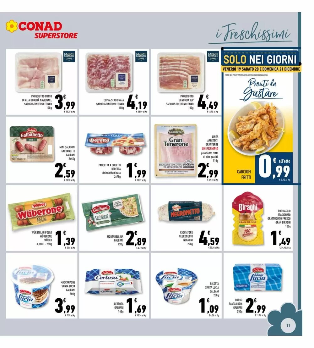 Volantino promozionale Conad Superstore  valide dal 10/12/2025 - Pagina 11.