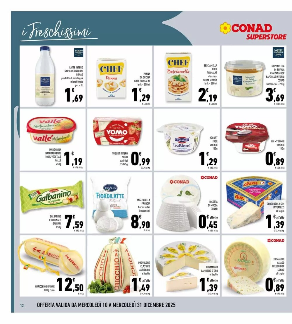 Volantino promozionale Conad Superstore  valide dal 10/12/2025 - Pagina 12.