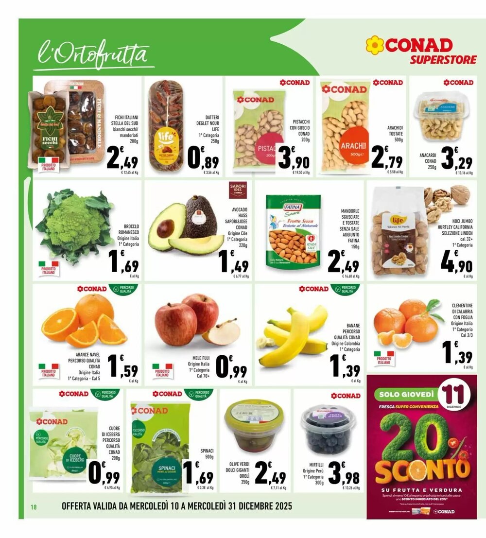 Volantino promozionale Conad Superstore  valide dal 10/12/2025 - Pagina 18.