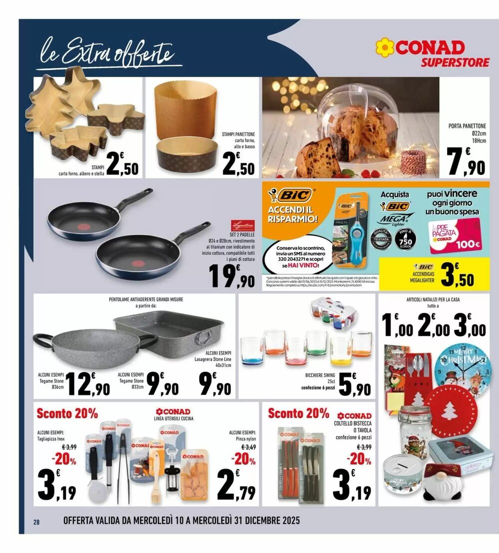 Volantino promozionale Conad Superstore  valide dal 10/12/2025 - Pagina 28.