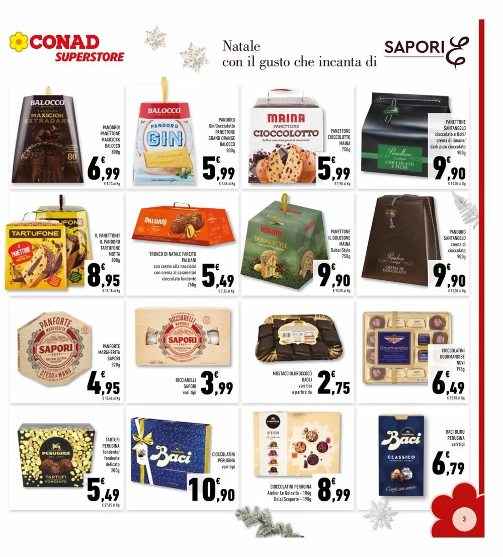 Volantino promozionale Conad Superstore  valide dal 10/12/2025 - Pagina 3.