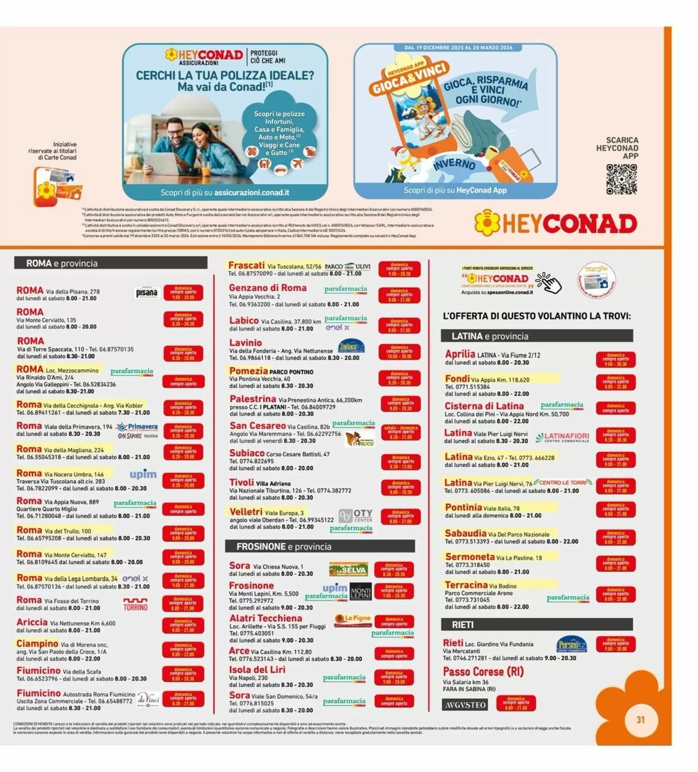 Volantino promozionale Conad Superstore  valide dal 10/12/2025 - Pagina 31.