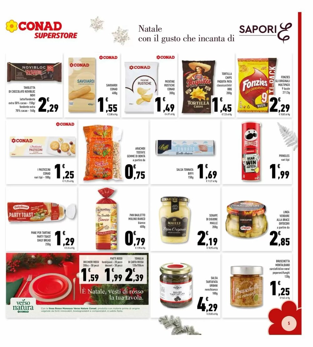 Volantino promozionale Conad Superstore  valide dal 10/12/2025 - Pagina 5.