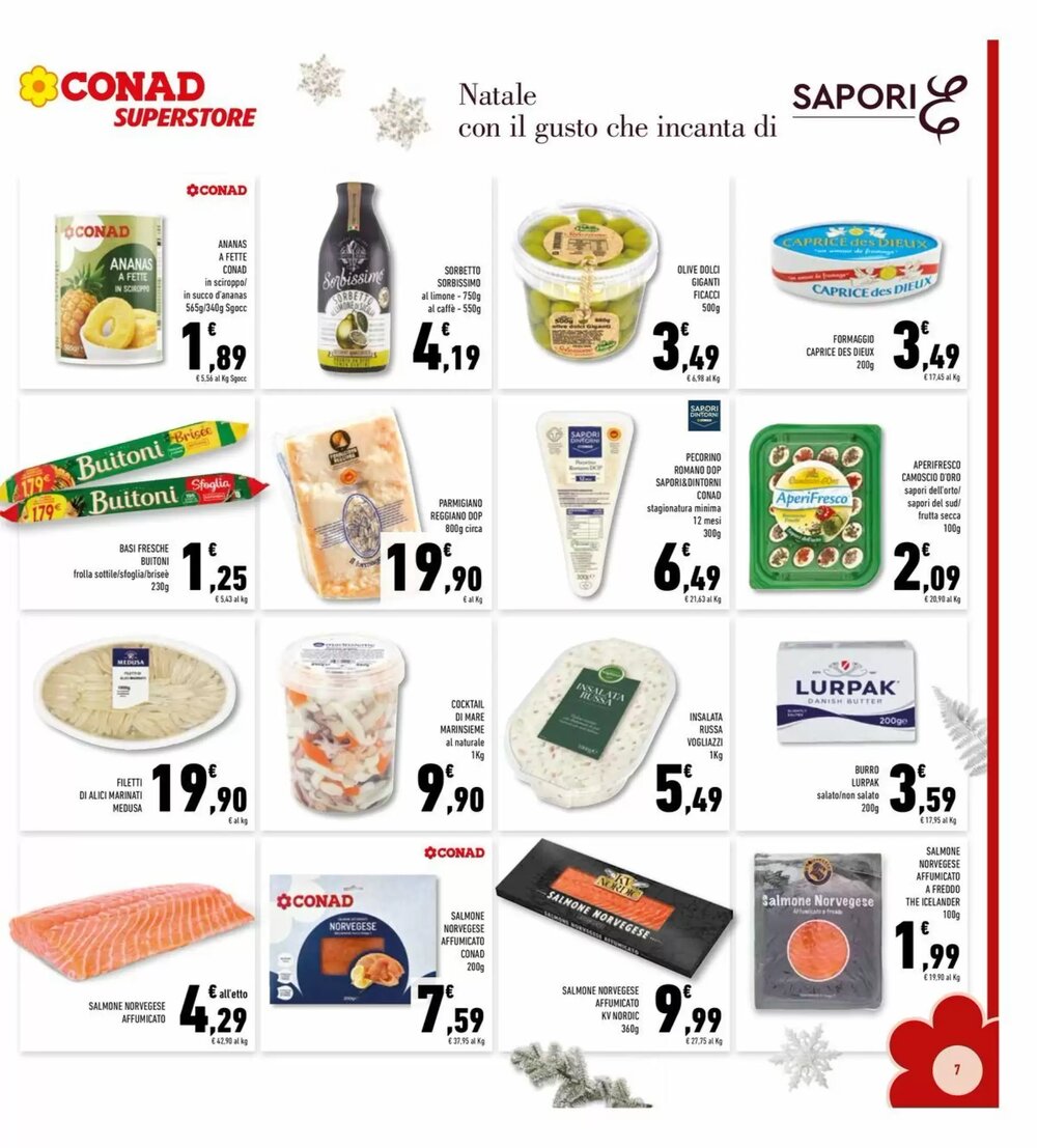 Volantino promozionale Conad Superstore  valide dal 10/12/2025 - Pagina 7.