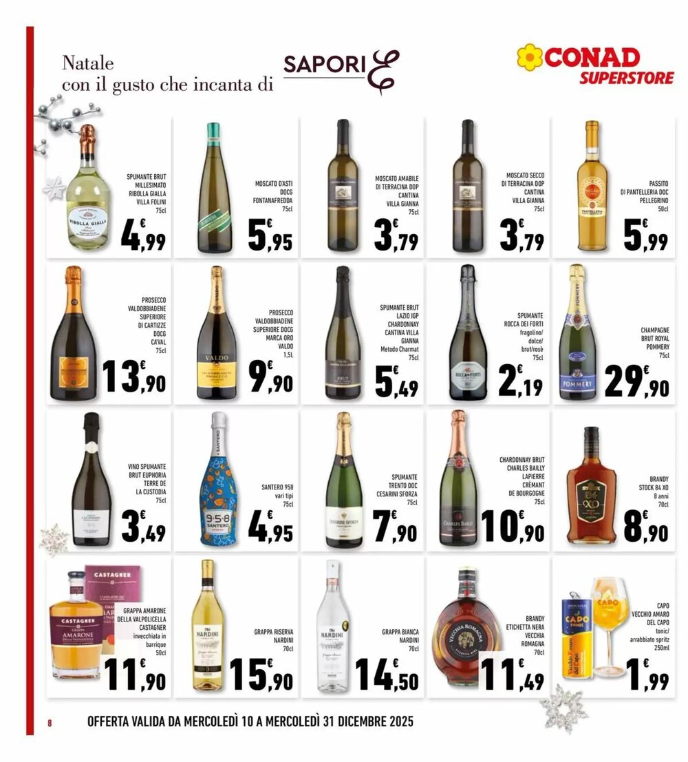 Volantino promozionale Conad Superstore  valide dal 10/12/2025 - Pagina 8.