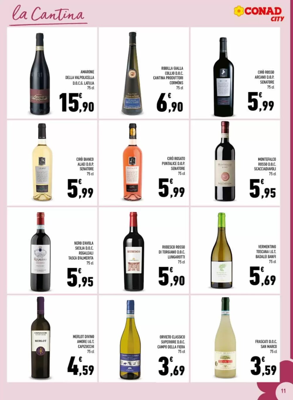 Volantino promozionale Conad City  valide dal 10/12/2025 - Pagina 11.