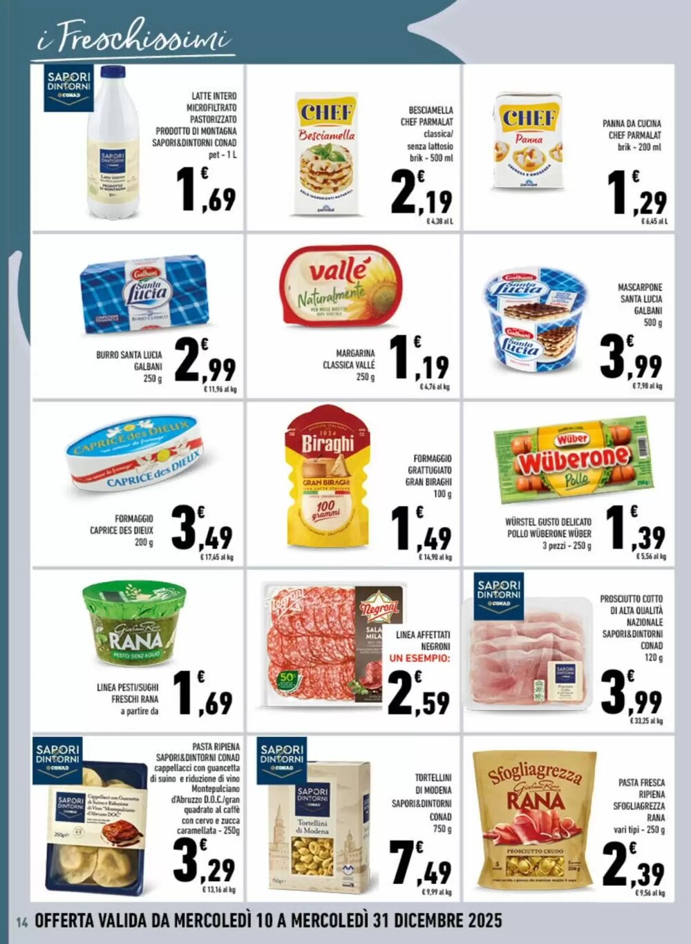Volantino promozionale Conad City  valide dal 10/12/2025 - Pagina 14.