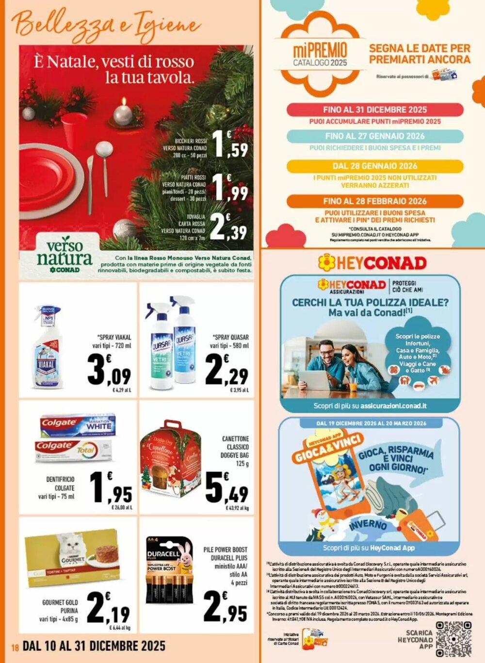 Volantino promozionale Conad City  valide dal 10/12/2025 - Pagina 18.