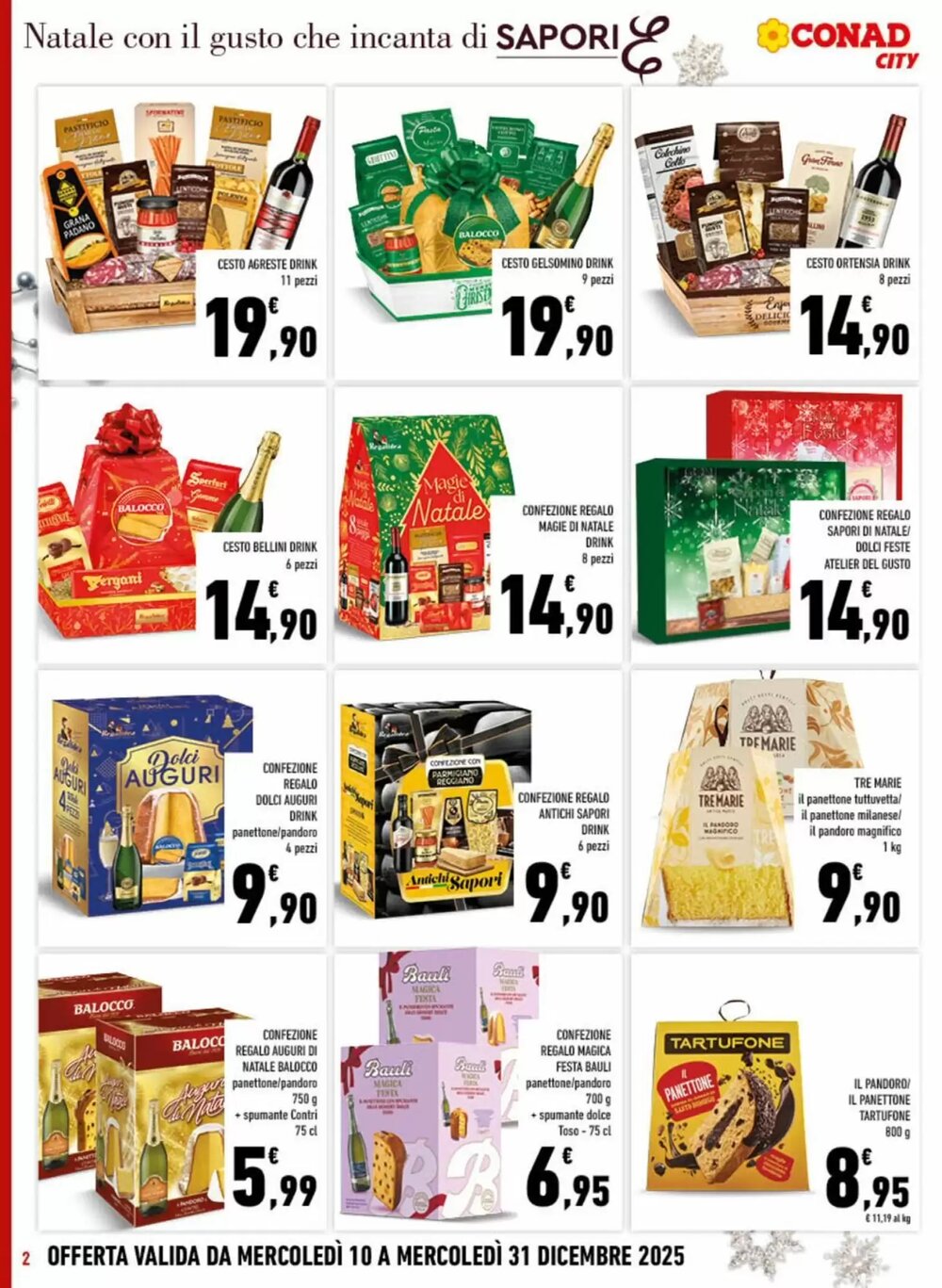 Volantino promozionale Conad City  valide dal 10/12/2025 - Pagina 2.