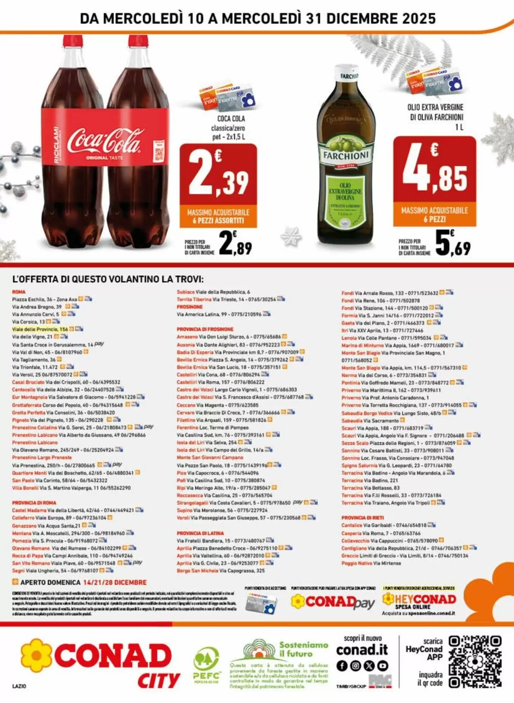 Volantino promozionale Conad City  valide dal 10/12/2025 - Pagina 20.