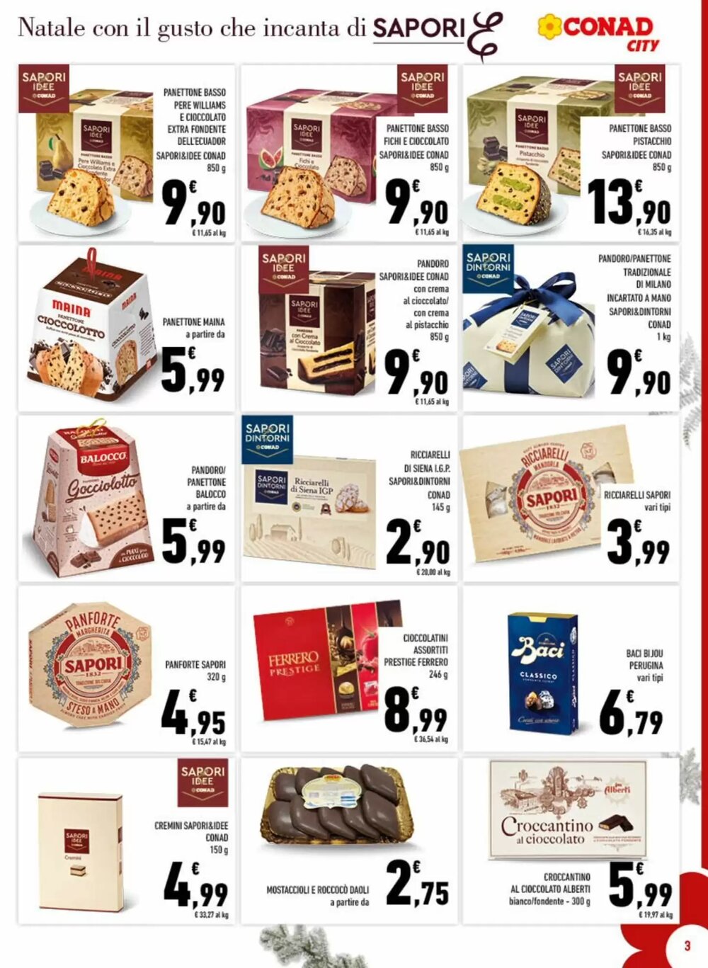 Volantino promozionale Conad City  valide dal 10/12/2025 - Pagina 3.