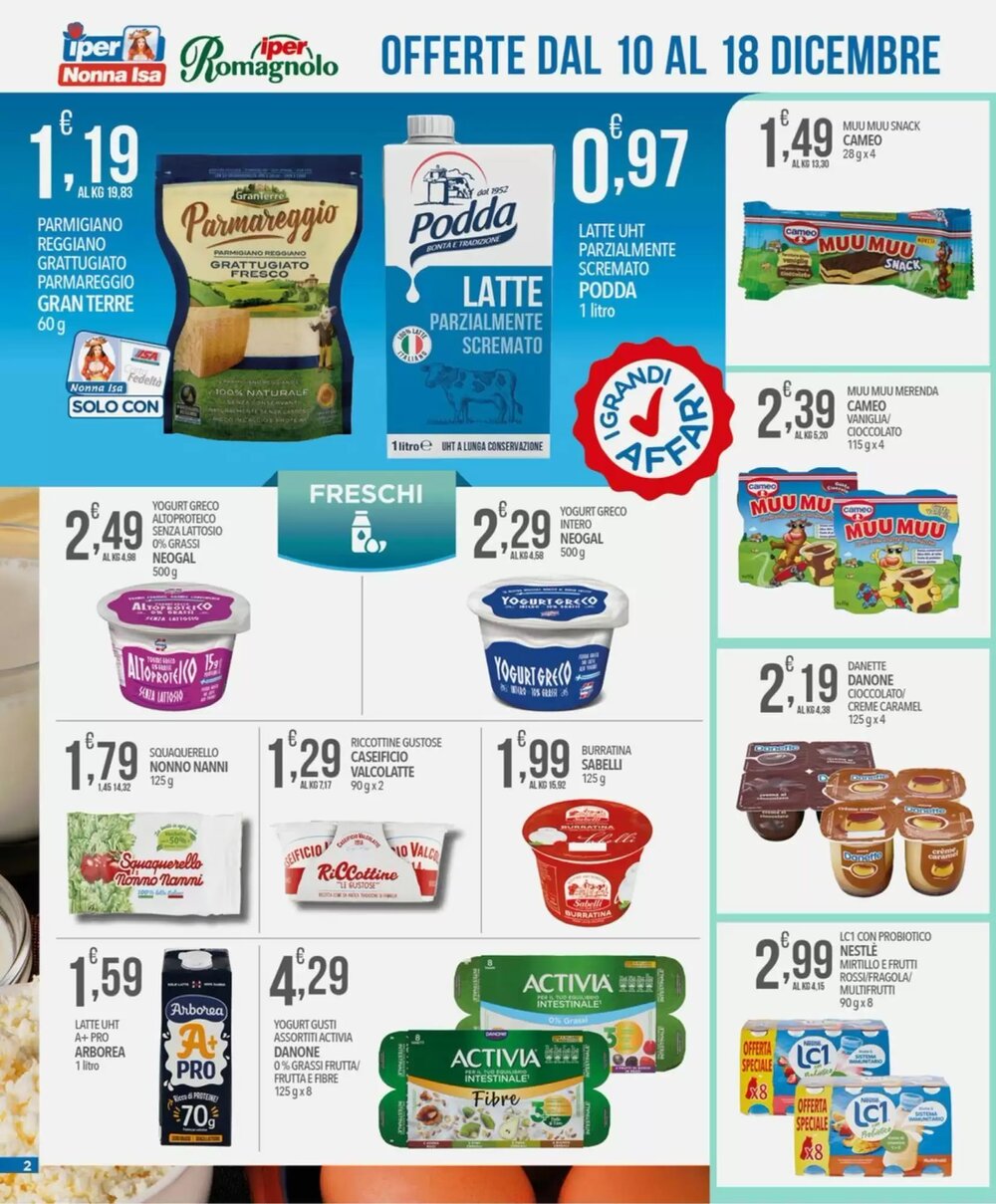 Volantino promozionale Iper Nonna Isa  valide dal 10/12/2025 - Pagina 2.