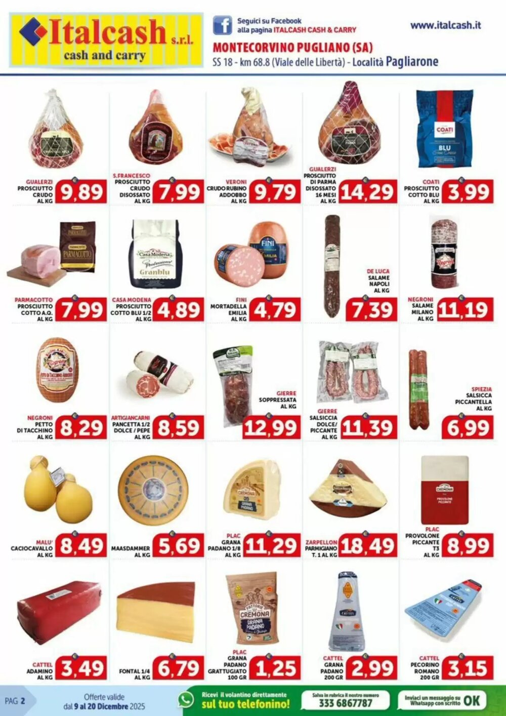Volantino promozionale Italcash Cash & Carry  valide dal 10/12/2025 - Pagina 2.