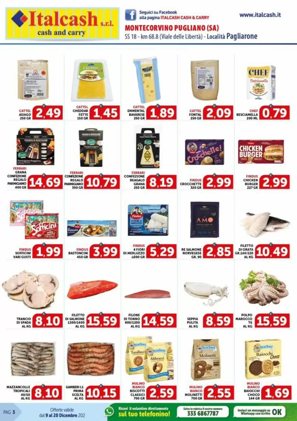 Volantino promozionale Italcash Cash & Carry  valide dal 10/12/2025 - Pagina 3.