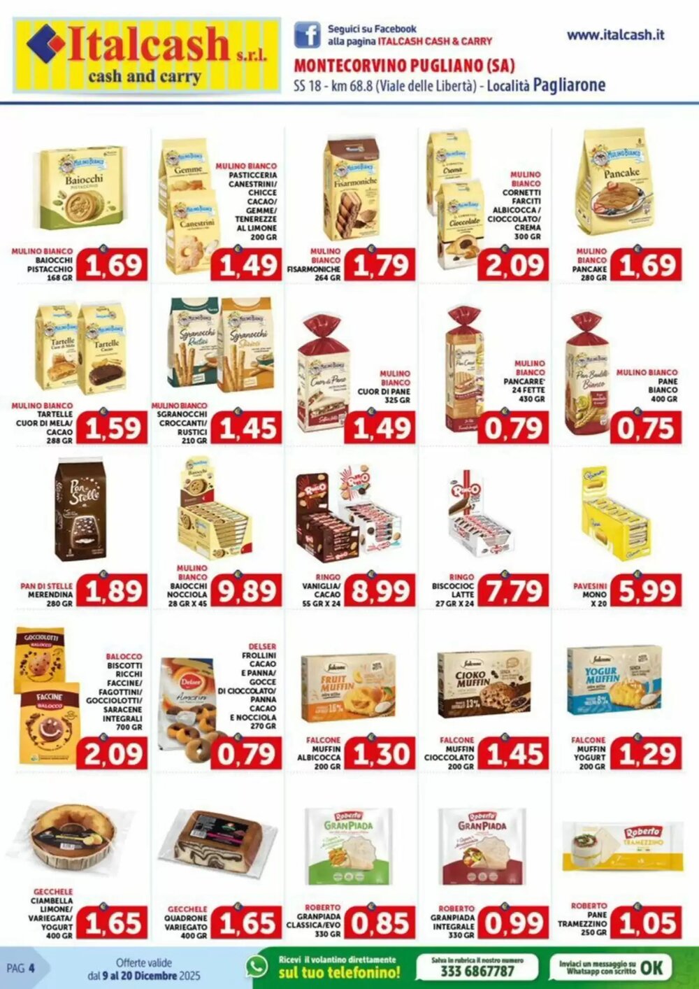 Volantino promozionale Italcash Cash & Carry  valide dal 10/12/2025 - Pagina 4.
