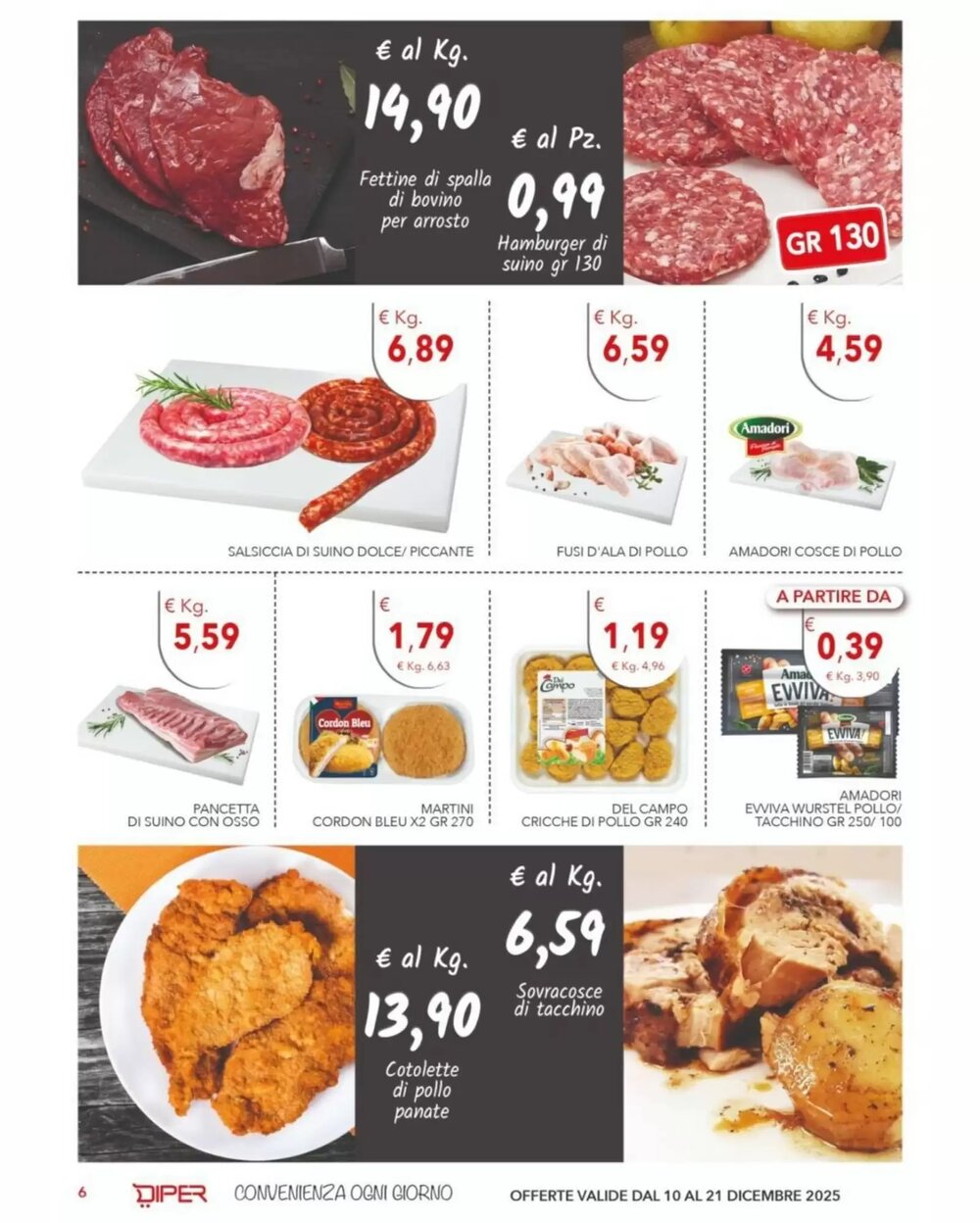 Volantino promozionale Diper  valide dal 10/12/2025 - Pagina 6.