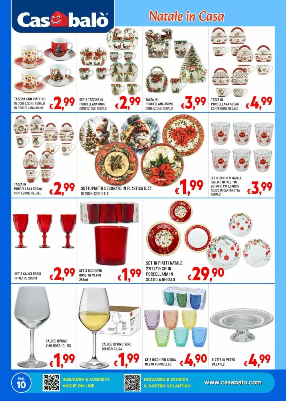 Volantino promozionale Casabalò  valide dal 10/12/2025 - Pagina 10.