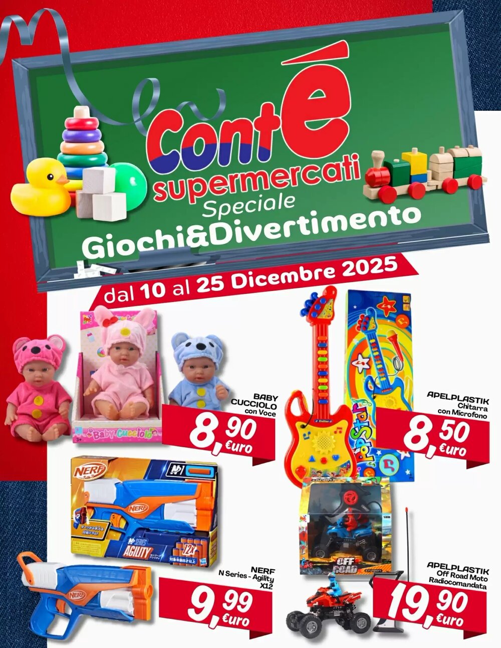 Volantino promozionale Conté Supermercati  valide dal 10/12/2025 - Pagina 1.