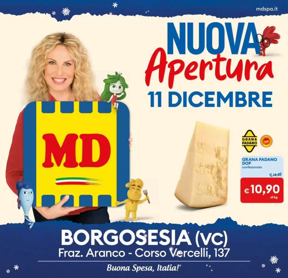 Volantino promozionale MD Discount  valide dal 10/12/2025 - Pagina 1.