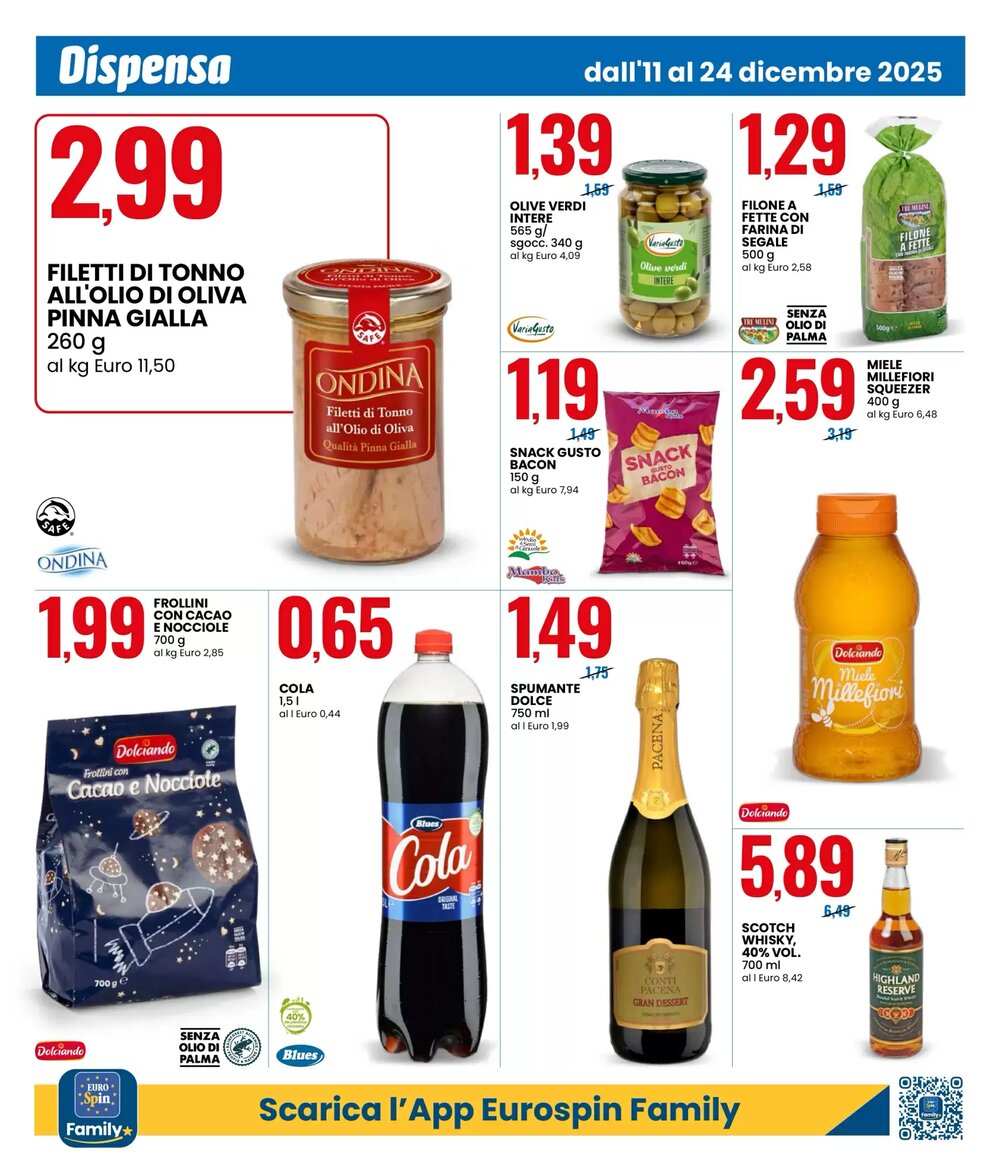Volantino promozionale Eurospin  valide dal 11/12/2025 - Pagina 8.