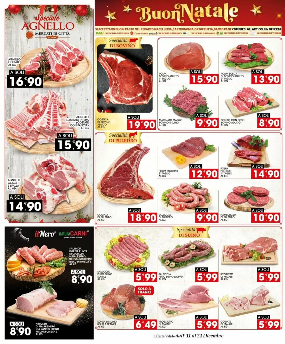 Volantino promozionale Mercati di Città La Prima  valide dal 11/12/2025 - Pagina 10.