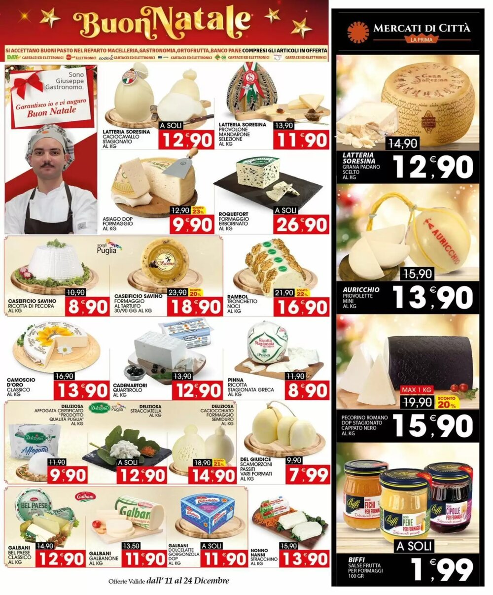 Volantino promozionale Mercati di Città La Prima  valide dal 11/12/2025 - Pagina 13.