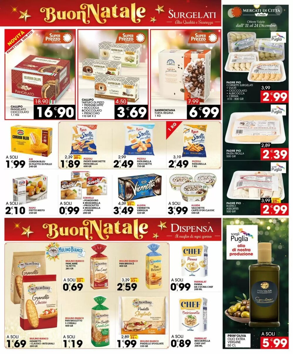 Volantino promozionale Mercati di Città La Prima  valide dal 11/12/2025 - Pagina 19.