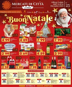 Volantino promozionale Mercati di Città La Prima  valide dal 11/12/2025