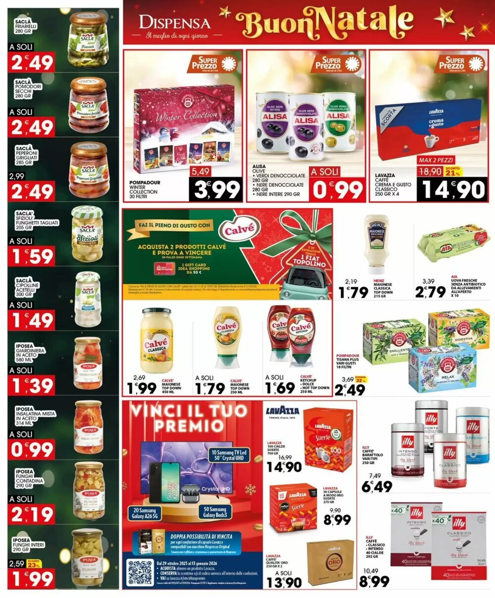 Volantino promozionale Mercati di Città La Prima  valide dal 11/12/2025 - Pagina 22.