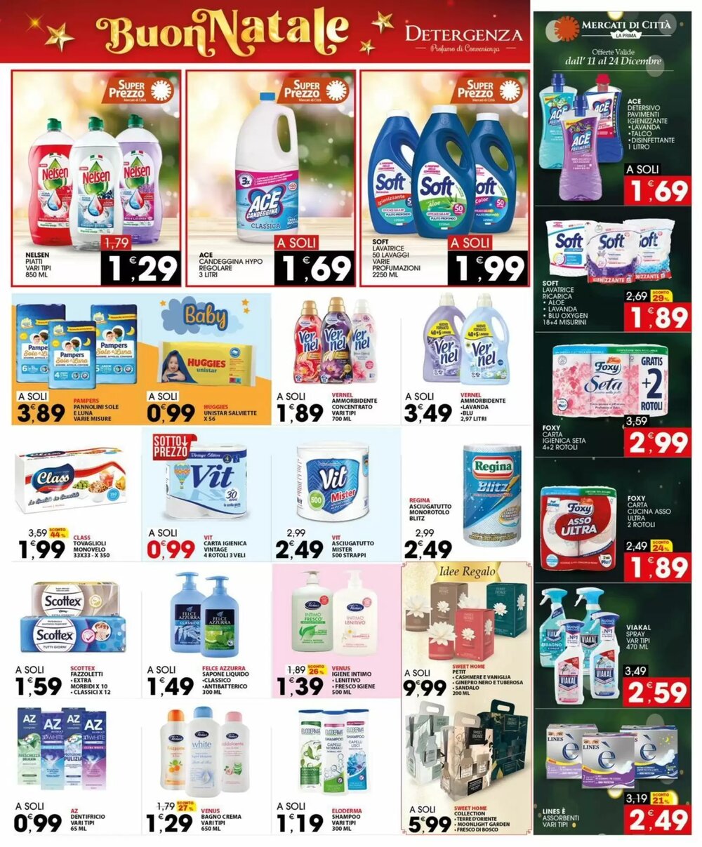 Volantino promozionale Mercati di Città La Prima  valide dal 11/12/2025 - Pagina 31.