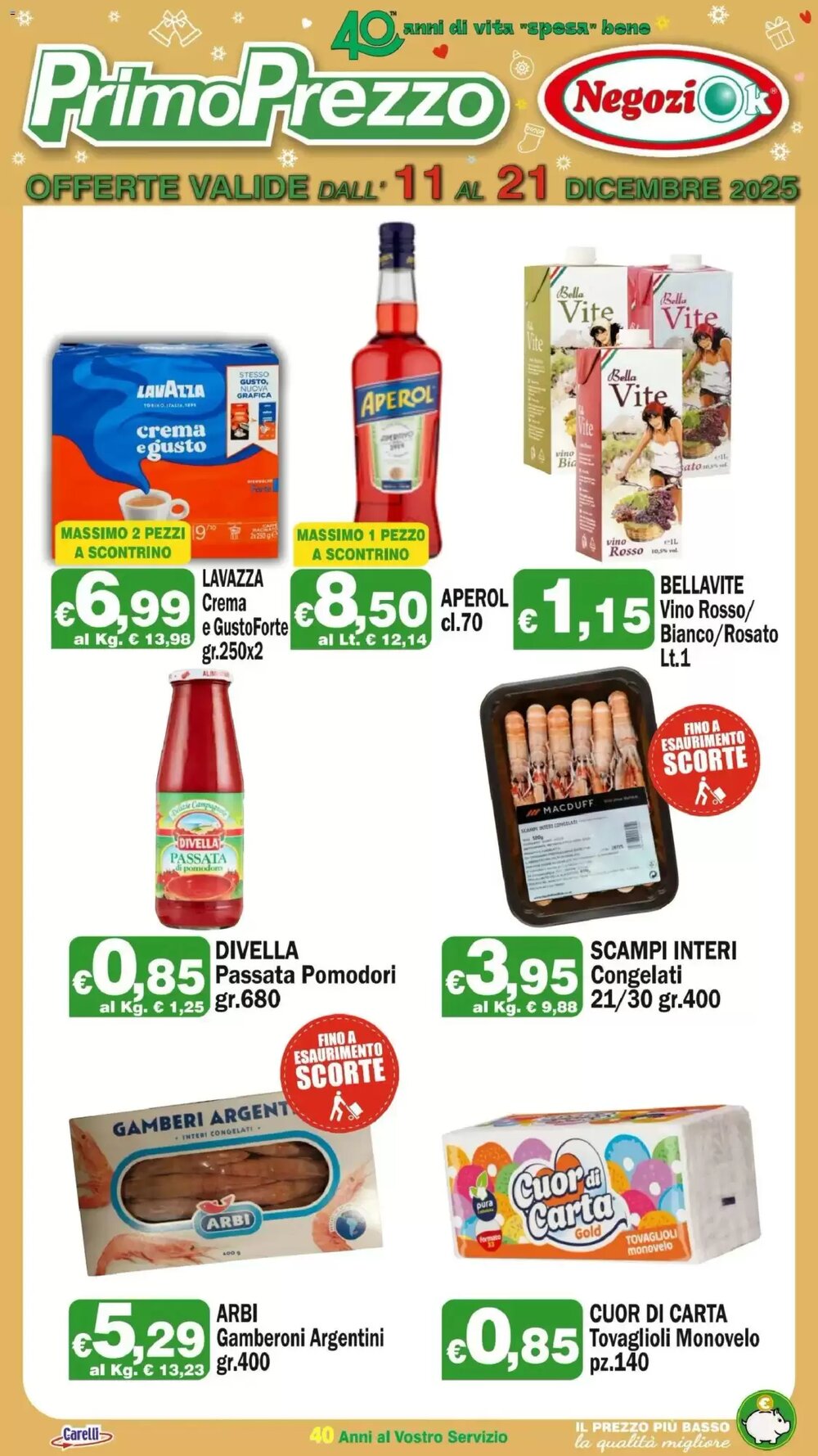 Volantino promozionale Primo Prezzo  valide dal 11/12/2025 - Pagina 3.