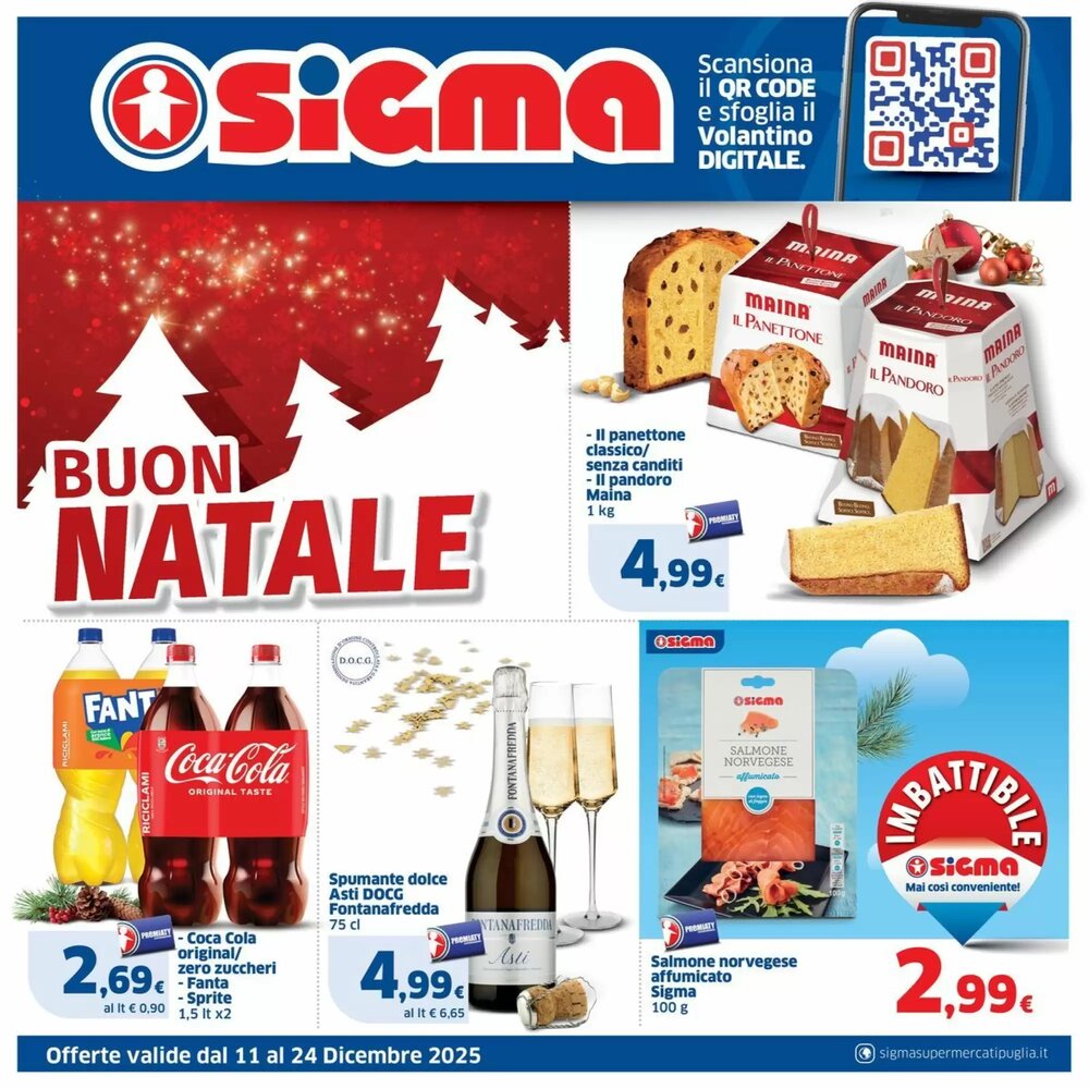 Volantino promozionale Sigma  valide dal 11/12/2025 - Pagina 1.